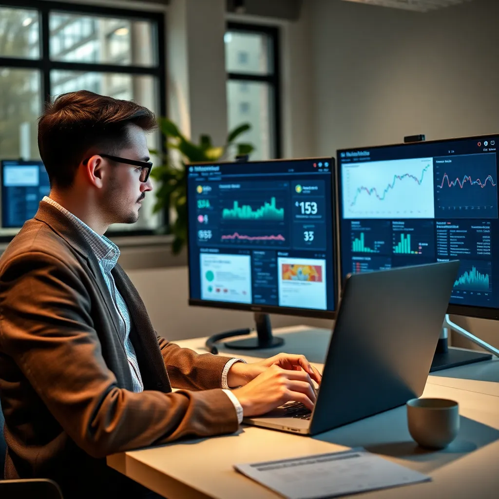 Content specialist die e-mail content schrijft op laptop